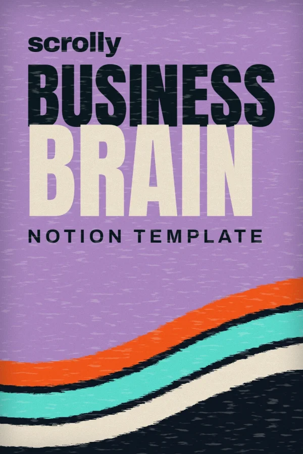 Scrolly Business Brain cover